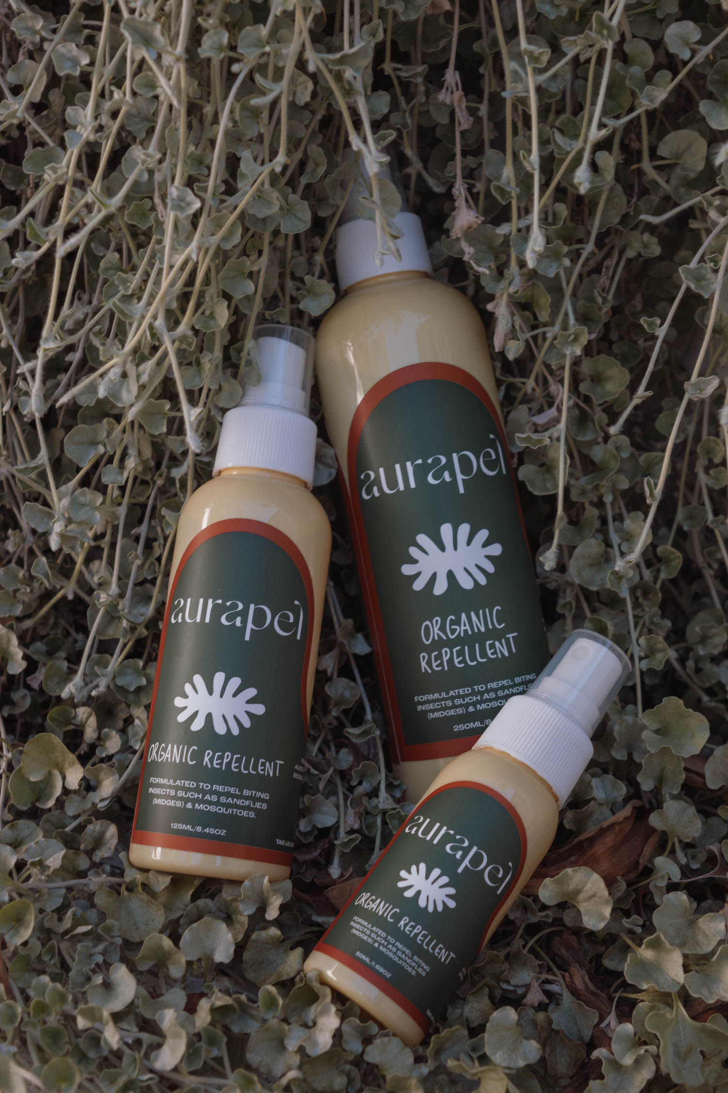 Aurapel Insect Repellent products in nature